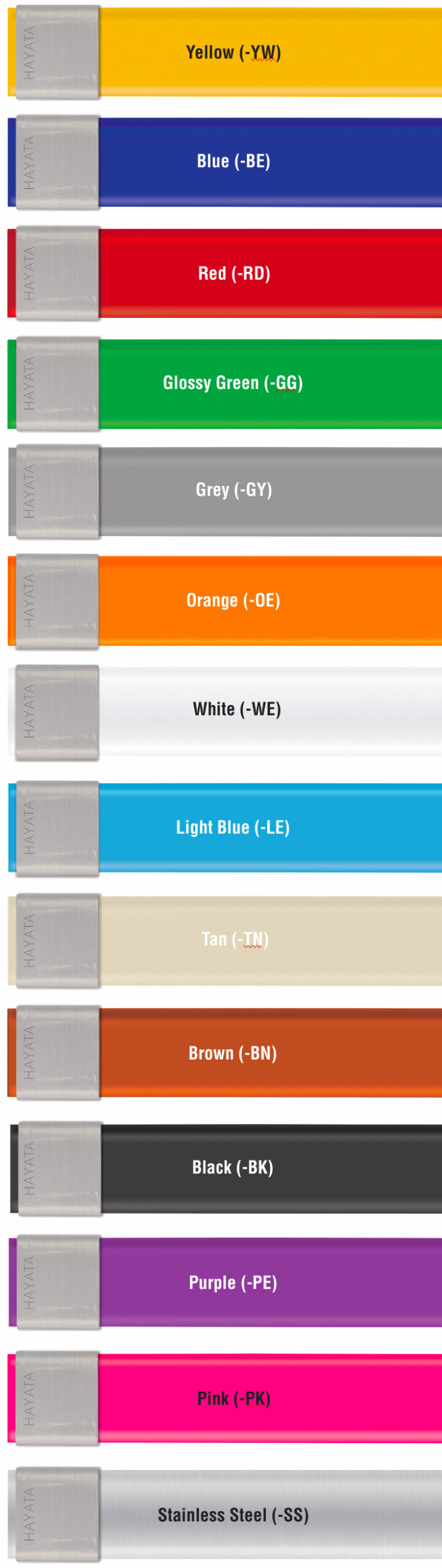 Center Punch Band Color Options - Hayata