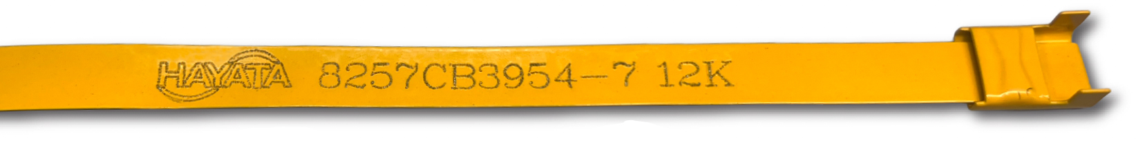 Dot Peen Banding Example - Hayata Dot Peen Banding Example - Hayata